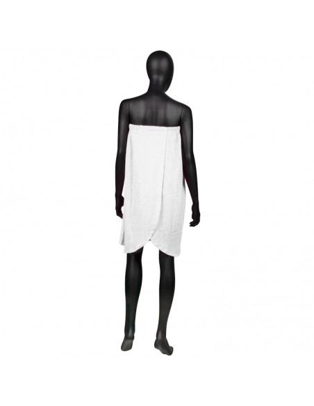 White terry cape No. 1