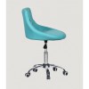 Bella furniture turquoise salon chairs. bella Chair on wheels turquoise BFHC931K