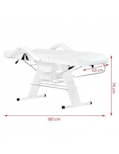 Cosmetic chair a 202 with white cuvettes