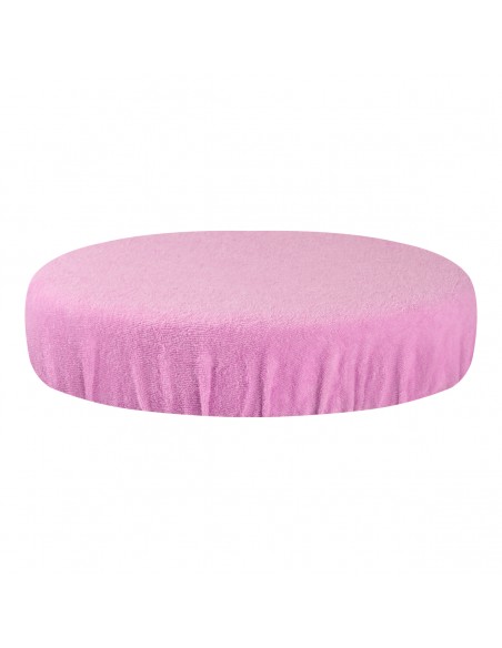 PINK TERRY COVER FOR STOOL