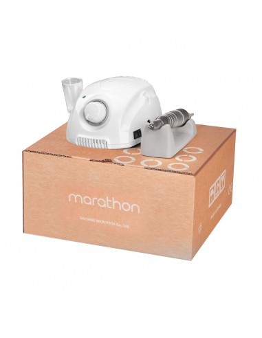 Saeyang Marathon 3 Champion Nail Drill Machine White + H200