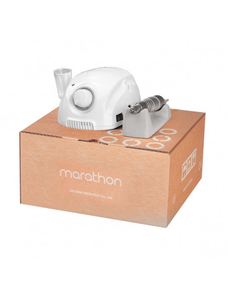 Saeyang Marathon 3 Champion Nail Drill Machine White + H200