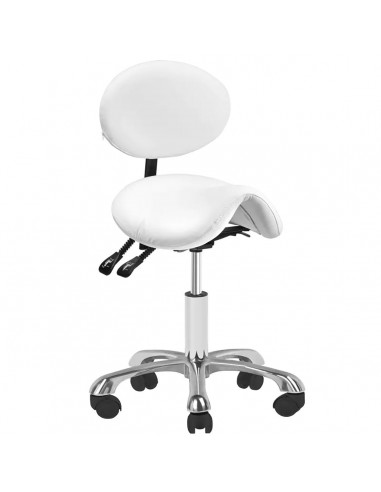 Cosmetic stool 1025 white giovanni