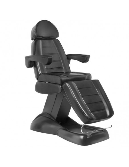 Electric cosmetic chair lux black