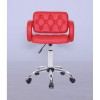 Bella Furniture Red chairs on wheels in Ireland. Stylish red Chairs on wheels bella furniture