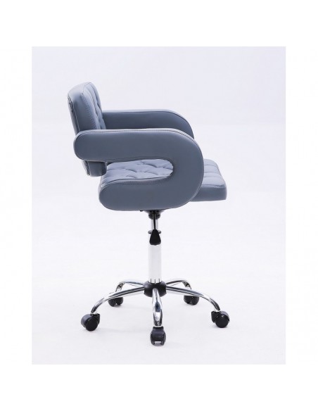 Bella furniture Grey chairs on wheels in Ireland. Stylish grey Chairs on wheels bella furniture