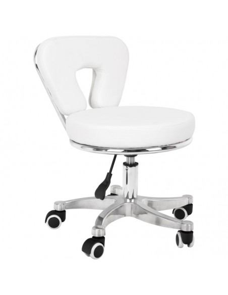 Cosmetic stool for pedicure 9266 white