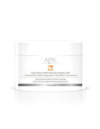 Apis natural shea butter with argan oil for body massage 200g