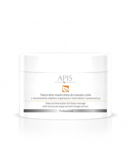 Apis natural shea butter with argan oil for body massage 200g