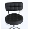 Bella Furniture Black chairs on wheels in Ireland. Hairdresser chairs for sale black BFHC636