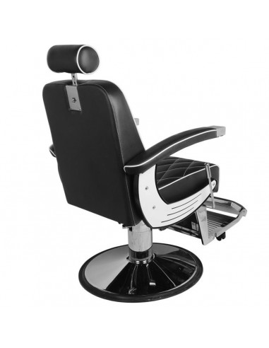 Gabbiano Black Imperial Barber Chair