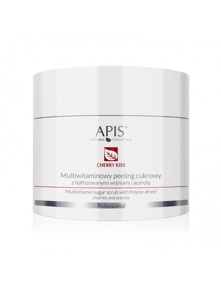 Apis multivitamin sugar peeling with freeze-dried cherries and acerola 220g