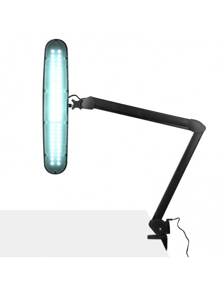 Elegant 801-tl led work lamp with a vice reg. black light intensity and color