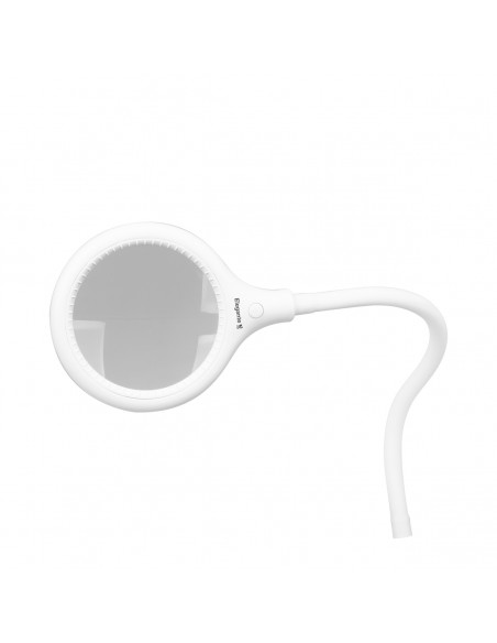 Elegant 2014-2r 30 led magnifier lamp smd 5d with a stand and a clip on the desk