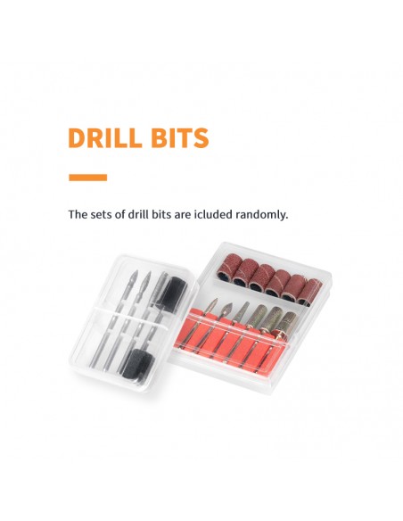 Activ Power JD500 White Nail Drill Machine + DBD-F Bits Set (Free!)