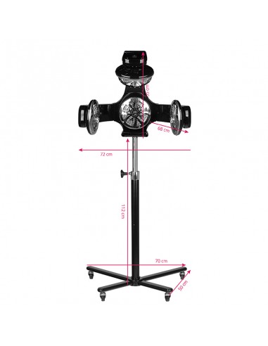 Gabbiano infrazon standing 868-1 black