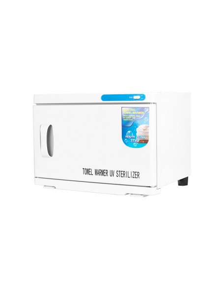 Towel warmer with uv-c 16l sterilizer white