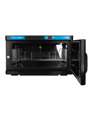 Towel warmer with uv-c 16l black sterilizer