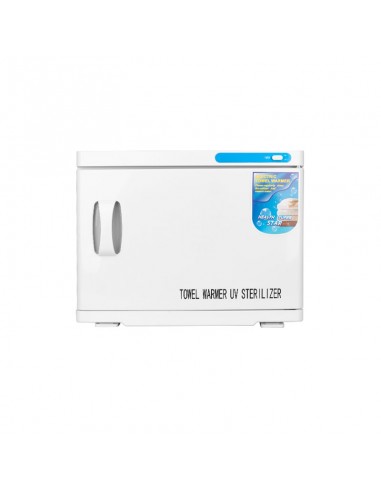Towel warmer with uv-c 23l sterilizer white