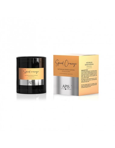Apis natural soy candle spiced orange 220g