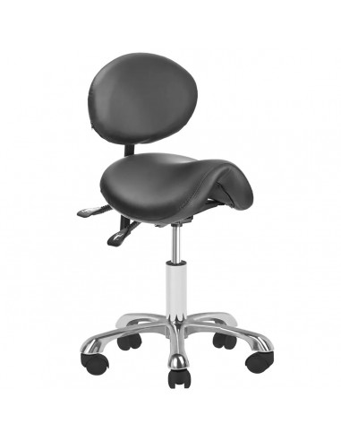 Cosmetic stool 1025 black giovanni
