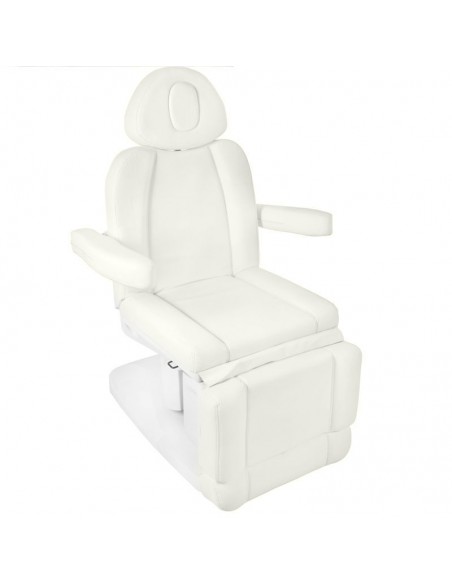 Electric cosmetic chair azzurro 708a 4 strong. white