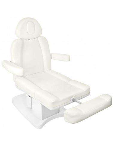 Electric cosmetic chair azzurro 708a 4 strong. white