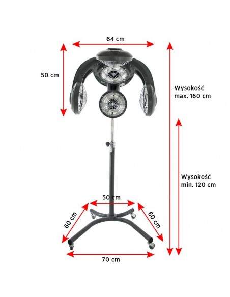 Gabbiano infrazon standing gl-505s silver