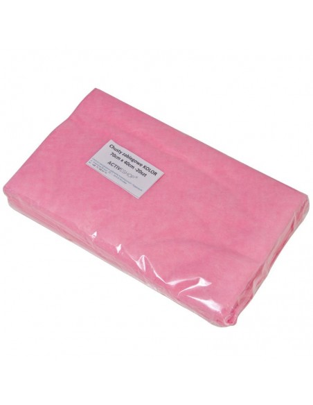 Disposable surgical scarves, 20 pcs. 70x40 cm, pink
