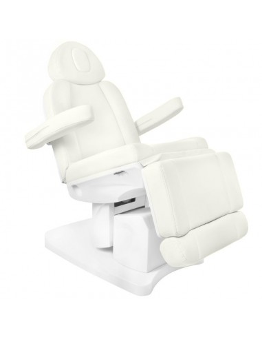 Electric cosmetic chair azzurro 708a 4 strong. white