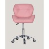 Elegant and stylish pink chairs for beauty salons and nail salons Pink BFHC111K