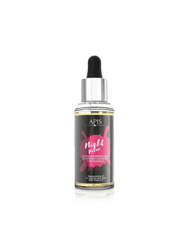 Apis night fever regenerating oil for cuticles and nails with vitamin E, 30 ml