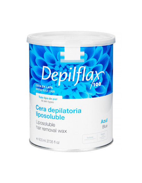 Depilflax depilatory wax can 800ml azulene