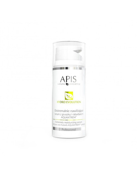 Apis hydro evolution extremely moisturizing serum with pear and rhubarb aquaxtrem ™ 100ml