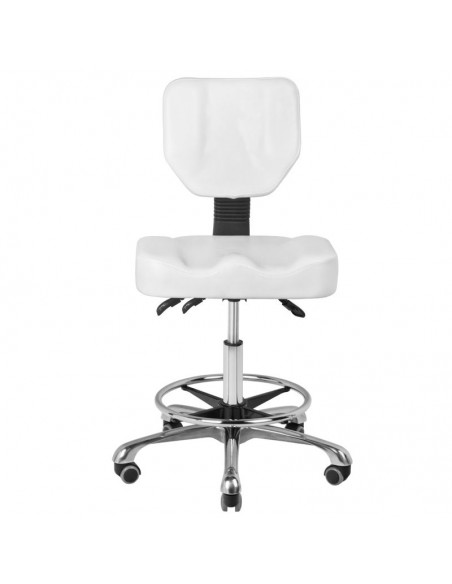 Cosmetic stool a-4299 white