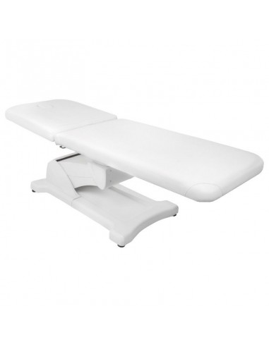 Electric bed for massage azzurro 808 2 pot. White