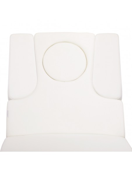 Spa cosmetic couch azzurro 815b in shiny white