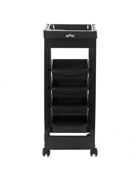 Gabbiano hairdressing trolley 048A black