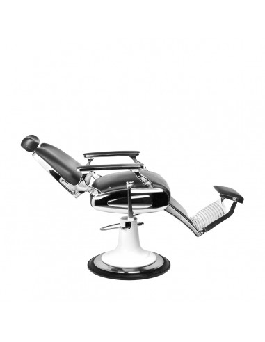 Gabbiano black moto style barber chair