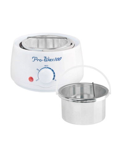 Pro wax heater 400ml can, 100w white