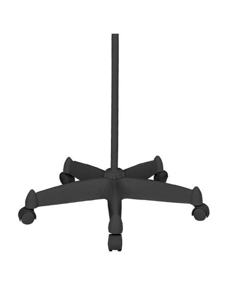Black moonlight magnifier lamp stand