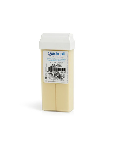 Quickepil depilatory wax roll zink-argan 110g
