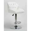 White Makeup and reception high chairs for sale. High makeup chairs Ireland. Black BFHC949W