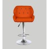 Orange Makeup and reception high chairs for sale. High makeup chairs Ireland. Orange BFHC949W
