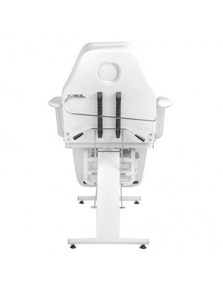 Basic 202 cosmetic chair with trays white 
