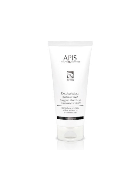 Apis detoxifying gel mask with bamboo charcoal and ionized silver 200ml