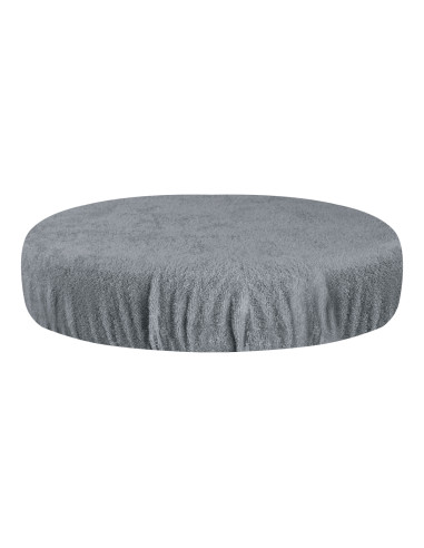 GREY TERRY COVER FOR STOOL