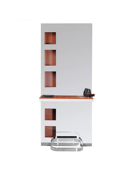 Gabbiano hairdressing console b058 cherry