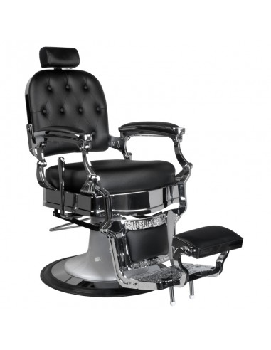Gabbiano Ernesto barber chair in black