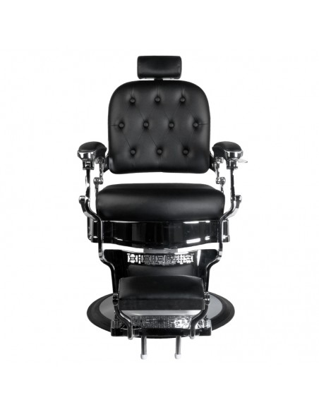 Gabbiano Ernesto barber chair in black